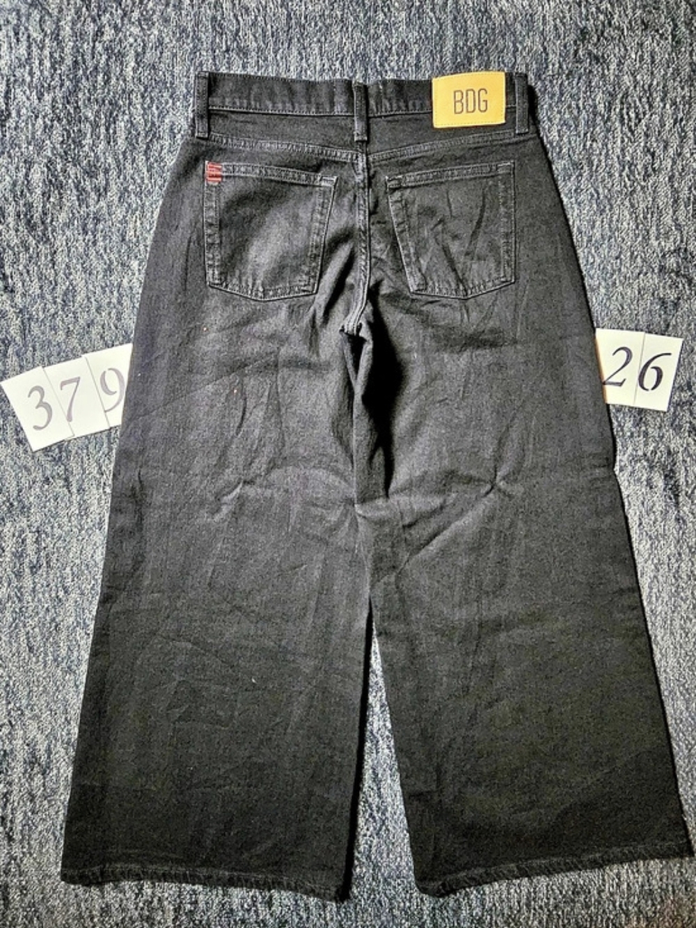 BDG Wide Leg Black Waist 26W - Picture 2 of 3